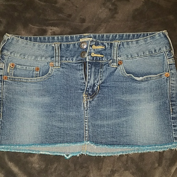 Hollister Skirts Hollister Denim Skirt Poshmark